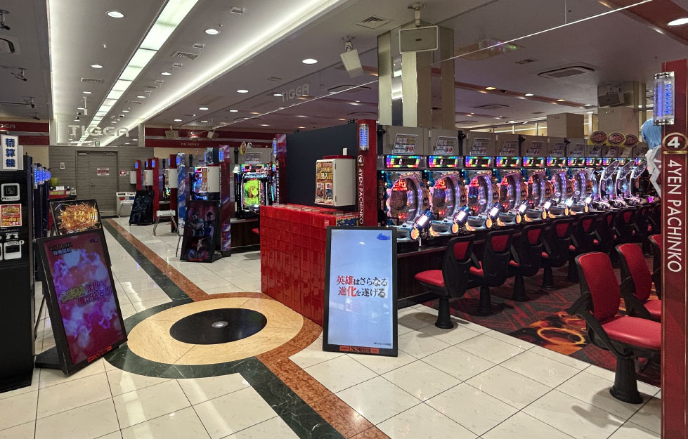 TIGER本店店内風景パチンコ